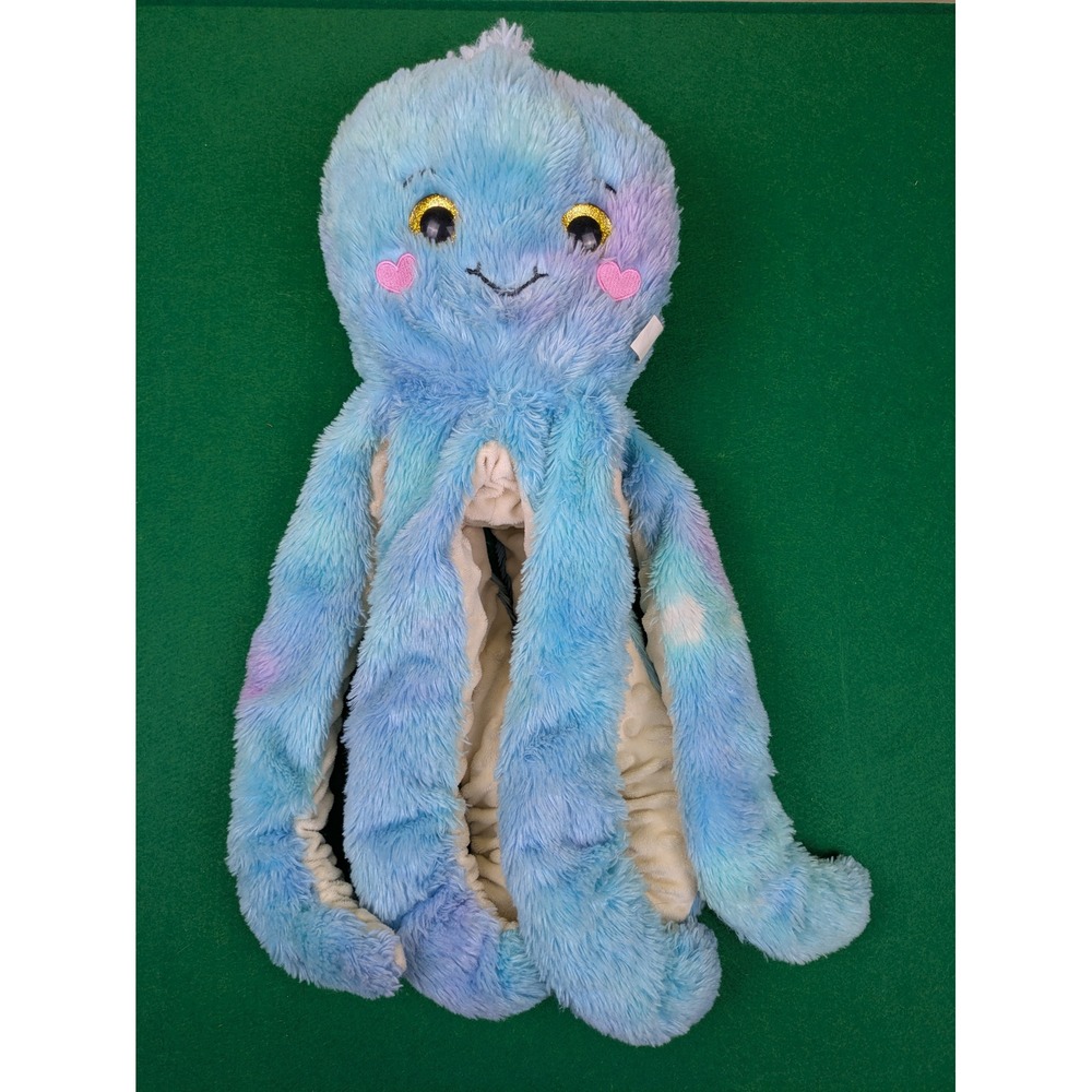 Toms Toy International Octopus Plush‎ Tie Dye Stuffed Animal Valentines 24 inch